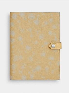 💛COACH~Notebook With Floral Print
